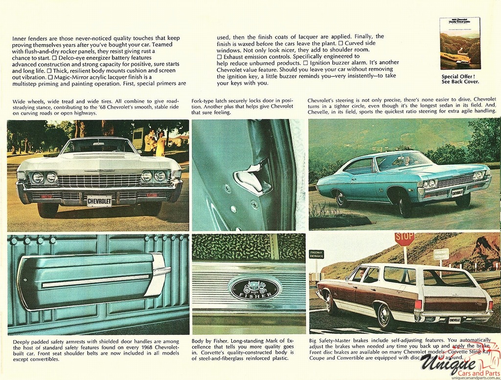 1968 Chevrolet Full-Line Brochure Page 10